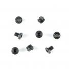 Thin Grip Govt. and Officers Model Hex Head Screws (4) and Bushings (4) - Black