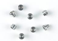 Thin Grip Govt. and Officers Model Hex Head Screws (4) and Bushings (4) - Stainless Finish