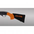 Winchester 1300 Less Lethal Orange OverMolded Shotgun Stock. - 12