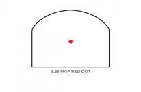 RMR® Type 2 LED Sight - 3.25 MOA LED Red Dot