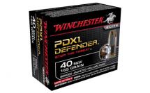 Winchester Defender 40SW 165GR/180GR JHP 20/200
