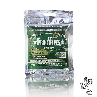 FrogLube CLP Wipes - 5 presoaked wipes per sealable package