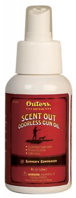 CASE OF 6 SCENT OUT ODORLESS GUN OIL 2 OZ