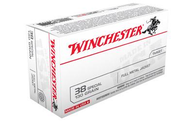 Winchester USA 38SPL 130GR FMJ