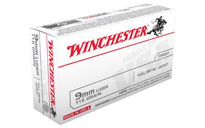 Winchester USA 9MM  FMJ 50/500