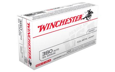 Winchester USA .380ACP 95GR FMJ