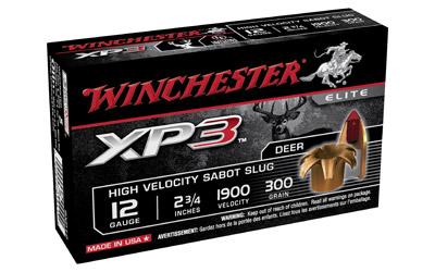 Winchester XP3 Slug 12GA SABOT 5/100