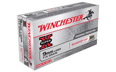 Winchester SPRX Silvertip 9MM 115GR/147GR 50/500